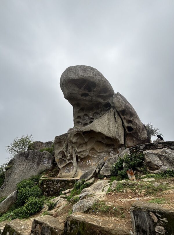 Toad rock , mount Abu